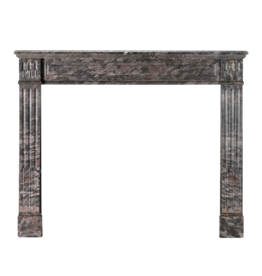 Maison Leon Van den Bogaert Französischer Kamin aus Bois Jourdan Marmor - 19. Jahrhundert
