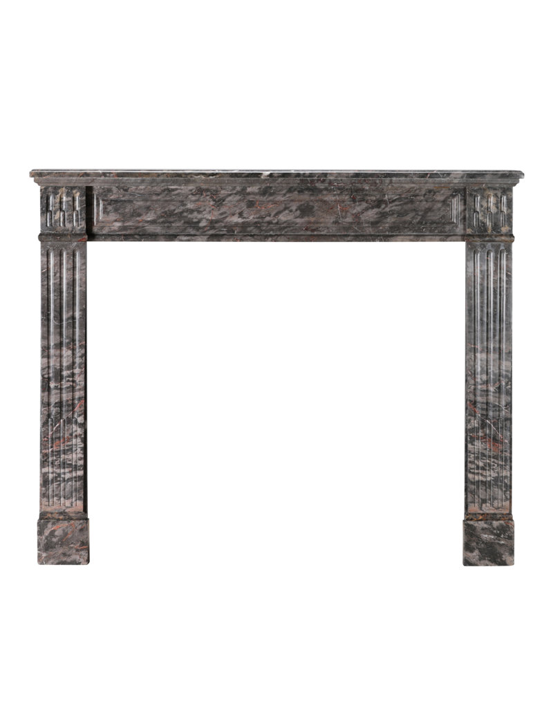 Maison Leon Van den Bogaert Antiker Bois Jourdan Marmorkamin - Original französische Stil