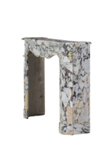 Chimenea Pompadour Mármol Breccia - Elegancia Parisina Atemporal