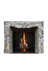 Maison Leon Van den Bogaert Chimenea Pompadour Mármol Breccia - Elegancia Parisina Atemporal