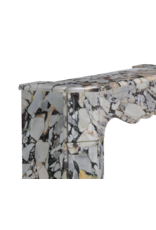 Maison Leon Van den Bogaert Chimenea Pompadour Mármol Breccia - Elegancia Parisina Atemporal