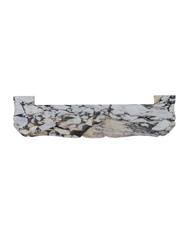 Chimenea Pompadour Mármol Breccia - Elegancia Parisina Atemporal