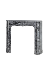 Maison Leon Van den Bogaert Chimenea Parisana en Mármol Italiano Bleu Fleuri (Bardiglio Forito)