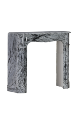 Maison Leon Van den Bogaert Chimenea Parisana en Mármol Italiano Bleu Fleuri (Bardiglio Forito)