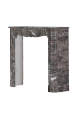 Maison Leon Van den Bogaert Authentieke 19e-Eeuwse Paeijse Pompadour Haard in Zeldzaam Bois Jourdan Marmer