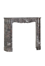 Maison Leon Van den Bogaert Cheminée Ancienne Pompadour En Marbre Bois Jourdan – Élément Architectural Parisien du XIXe siècle