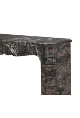 Maison Leon Van den Bogaert Original Pompadour-Kamin aus Bois-Jourdan-Marmor – Pariser Architekturstück