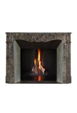 Maison Leon Van den Bogaert Pompadour-Kamin aus Portor des Pyrénées-Marmor | Antiker französischer Kamin | 19. Jahrhundert