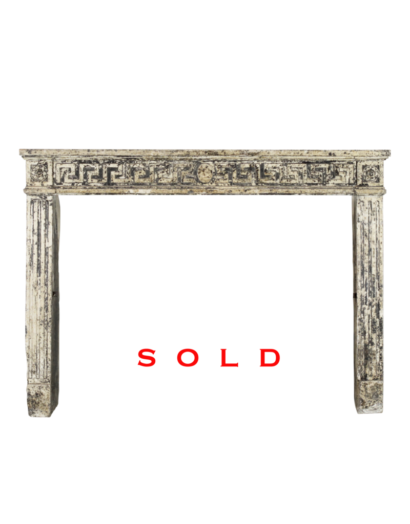 French Chique Country Fireplace Surround