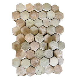 Baldosas De Terracota Hexagonales Francesas Recuperadas