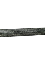 Maison Leon Van den Bogaert Green Antique Marble Bolection Fireplace | 19th Century Architectural Element