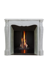 Maison Leon Van den Bogaert Parisian Pompadour Fireplace Surround - 19th Century Timeless Chic Design