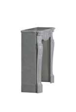 Maison Leon Van den Bogaert Parisian Pompadour Fireplace Surround - 19th Century Timeless Chic Design