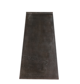 Iron Obelisk Pedestal with Rust Patina