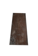 Iron Pedestal – Sculptural Tapered Pyramid/Obelisk Plinth with Warm Natural Rust Patina for Sculpture, Vase or Art Object