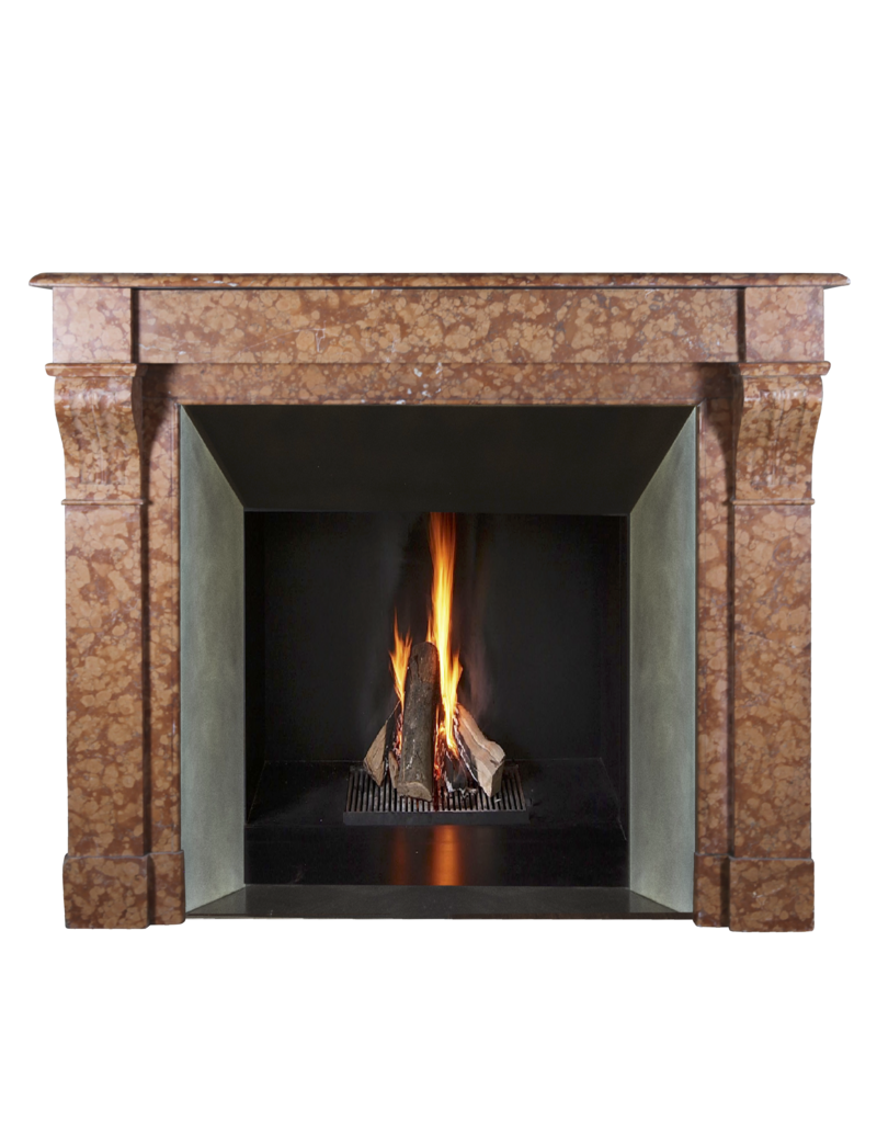 Belle Cheminée Décorative Classique Française En Marbre