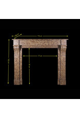 Fine French Classic Fireplace In Marble