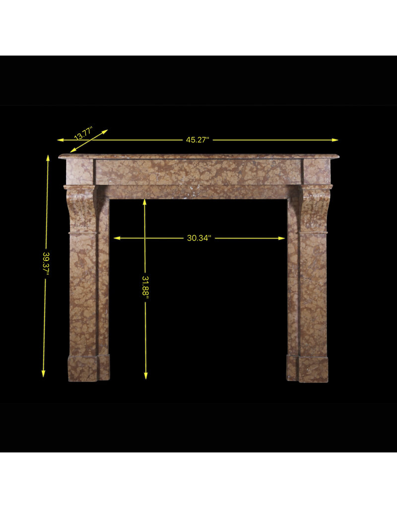 Fijne Franse Klassieke Sierschouw In Marmer