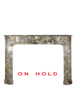 Cheminée Antique En Marbre Belge Du 18Ème Siècle