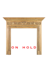 Georgian Style Pine Fireplace Surround