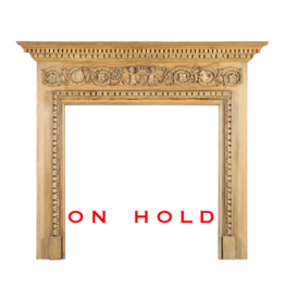 Georgian Style Pine Fireplace Surround
