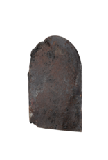 Maison Leon Van den Bogaert Auténtica Placa de Chimenea en Hierro Fundido Pulido – Siglo XVI – Escudo Nobiliario con Caballo Pura Sangre y Estrellas (94 Kg) | Placa Trasera / Decoración de Pared de Lujo