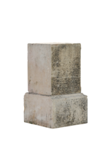 Maison Leon Van den Bogaert Authentic 19th Century French Limestone Pedestal with Sculptural Base – Antique Architectural Element for Interior & Garden Display