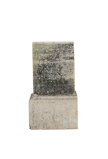 Maison Leon Van den Bogaert Authentic 19th Century French Limestone Pedestal with Sculptural Base – Antique Architectural Element for Interior & Garden Display