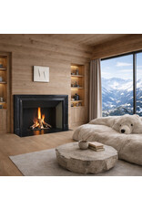 Belgian Black Marble Fireplace