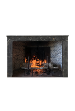 Maison Leon Van den Bogaert Authentischer Kamin aus der späten Renaissance (Henri II), fossiler Stein aus dem Beaujolais mit goldenen Adern