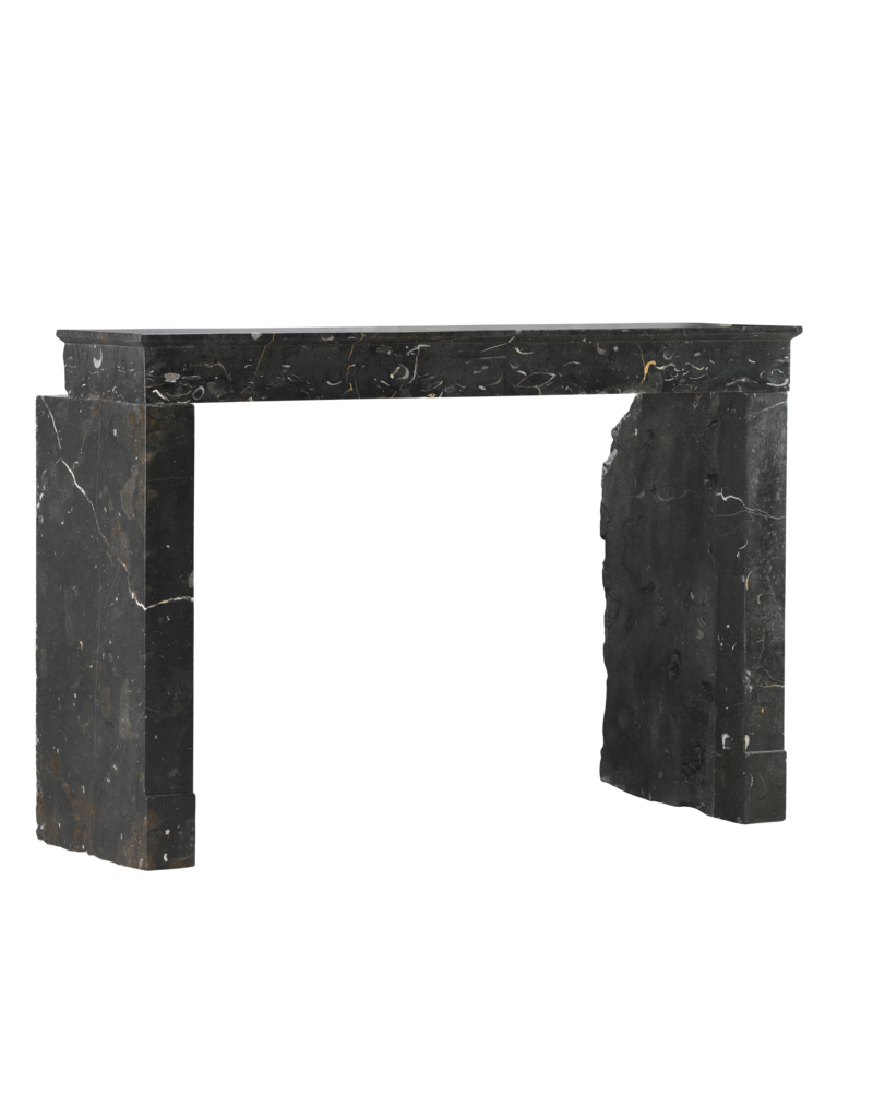 Maison Leon Van den Bogaert Henri II Fossil Stone Fireplace Mantel | Late 16th Century