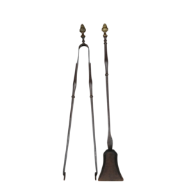 Maison Leon Van den Bogaert Juego De Herramientas Para Chimenea Francesa