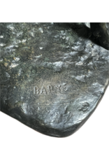 Exceptional 19th-Century French Bronze “Le Cerf” by Antoine-Louis Barye – Romantic Animal Sculpture, Second Empire, Frères Paris