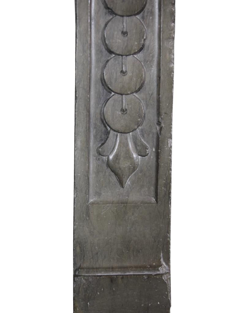 Maison Leon Van den Bogaert Antique Fireplaces & Vintage Architectural Elements Franse Statement Open Haard In Groenachtige Steen