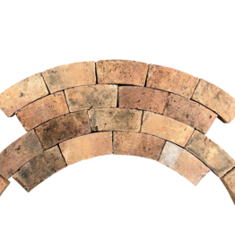 Maison Leon Van den Bogaert Brique Antique en Terre Cuite – Brique Courbée pour Murs Ronds