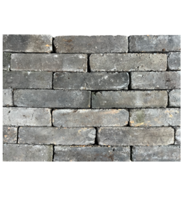 Ladrillo Pequeño gris-Negro – terracotta Masiva Holandesa