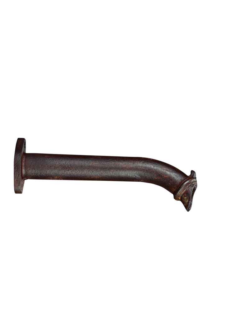 Maison Leon Van den Bogaert Authentischer Französischer Wasserspeier aus Gusseisen des 19. Jahrhunderts für Gartenbrunnen oder Luxusbad