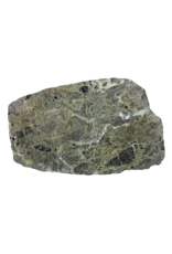 Maison Leon Van den Bogaert Exceptional Antique Green Marble Slab 133 x 84 cm – Organic Shaped Natural Stone – Weathered Surface – Luxury Coffee Table, Desk or Wall Art Statement Piece