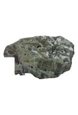 Fragmento Raro de Mármol Verde Antiguo 129 cm – Losa Arquitectónica Escultural en Tonos Oliva y Gris – Pieza de Lujo