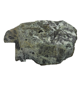 Maison Leon Van den Bogaert Seltenes Antikes Grünes Marmorfragment – Skulpturale Platte 129 cm