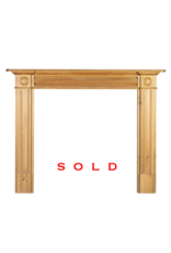 Classic British Fine Pine Fireplace Surround