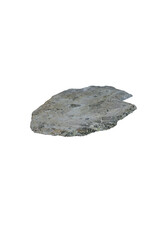 Zeldzaam Antiek Groen Marmer Fragment 119 x 77 cm –Tafelblad met Organische Vorm en Historische Snedesporen