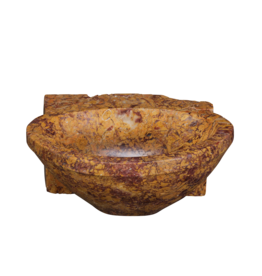 Maison Leon Van den Bogaert Spanish Brocatelle Marble Hand Washer – Luxury Wall Basin