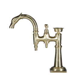 Maison Leon Van den Bogaert Phänomenaler französischer Vintage-Messing-Wasserhahn