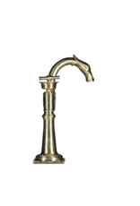 Maison Leon Van den Bogaert Phänomenaler französischer Vintage-Wasserhahn aus Messing