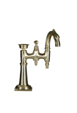 Maison Leon Van den Bogaert Phänomenaler französischer Vintage-Wasserhahn aus Messing