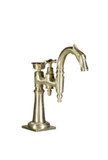 Maison Leon Van den Bogaert Phänomenaler französischer Vintage-Wasserhahn aus Messing