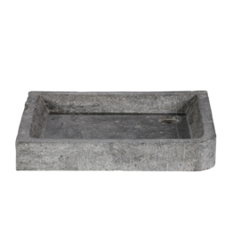 Maison Leon Van den Bogaert Antique Belgian Blue Stone Sink Basin