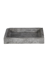 Maison Leon Van den Bogaert Auténtico Lavabo Antiguo en Piedra Azul Belga – Fregadero Rústico Tallado a Mano en Piedra Natural