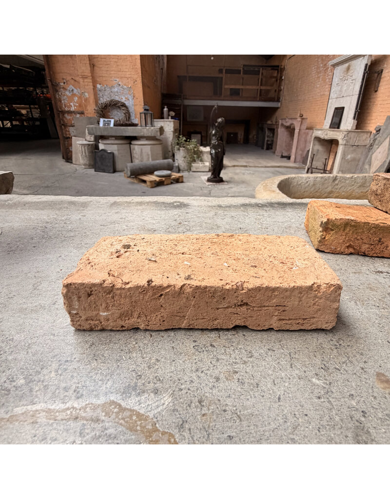 Maison Leon Van den Bogaert Ladrillo Antiguo Original de Terracota – Ladrillo Macizo para Construcción de Muros